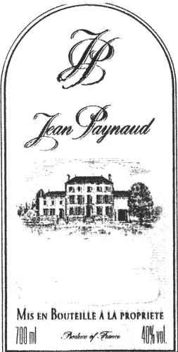 Jp Jean Paynaud est une marque déposée par SAS VIGNOBLES PAYNAUD