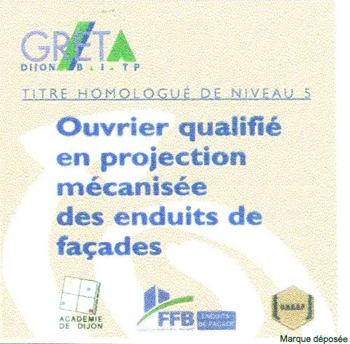 Greta Dijon - B.i.t.p. Academie De Dijon Ffb est une marque déposée par LYCEE PROFESSIONNEL ROLAND CARRAZ (LP)
