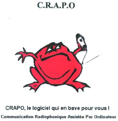 C.r.a.p.o Crapo, Le Logiciel Qui En Bave Pour Vous ! est une marque déposée par FOYER SOCIO EDUCATIF FREQUENCE SILLE