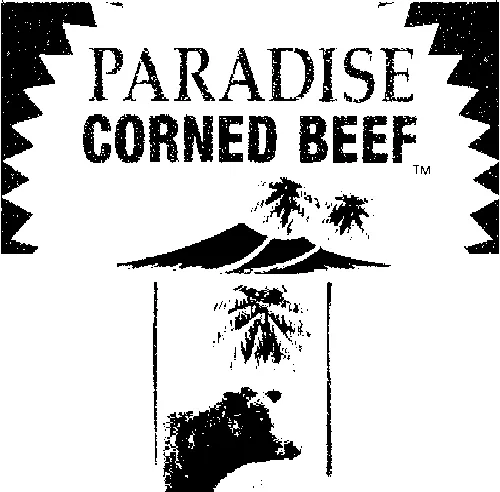 Paradise Corned Beef est une marque déposée par ETABLISSEMENTS PAUL TOUPNOT CONSERVES VIANDES