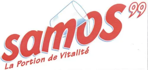 Samos 99 La Portion De Vitalite est une marque déposée par SOCIETE PAR ACTIONS SIMPLIFIEE DES FERMIERS REUNIS (S.A.S.F.R.)