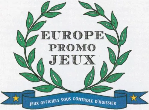 Europe Promo Jeux Jeux Officiels Sous Controle D Huissier est une marque déposée par M T C