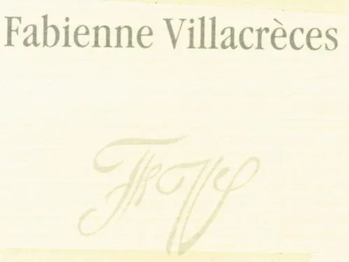 Fv Fabienne Villacreces est une marque déposée par SARL FABIENNE VILLACRES