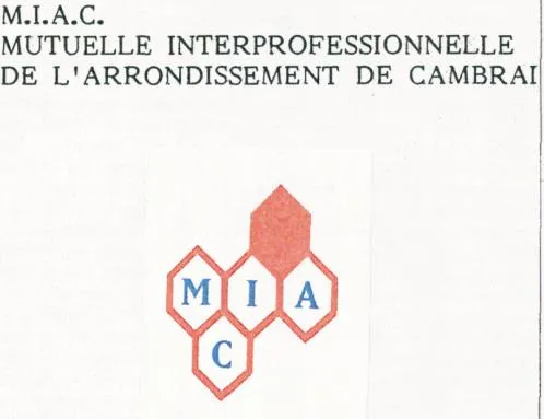 M.i.a.c. Mutuelle Interprofessionnelle De L'arrondissement De Cambrai est une marque déposée par M COMME MUTUELLE