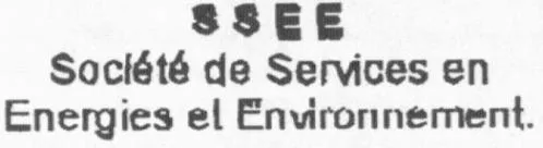 Ssee Societe De Services En Energies Et Environnement est une marque déposée par ESME SOLUTIONS
