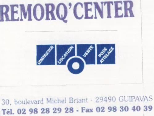 Remorq Center est une marque déposée par REMORQUE CENTER