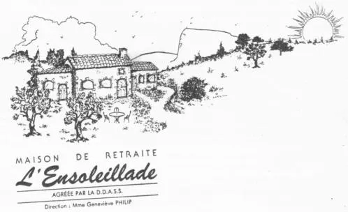 Maison De Retraite L'ensoleillade est une marque déposée par L'ENSOLEILLADE