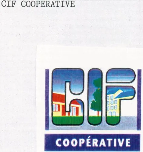 Cif Cooperative est une marque déposée par CIF COOPERATIVE
