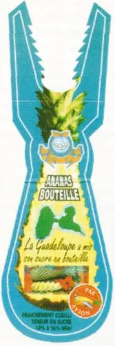 Philibon Ananas Bouteille La Guadeloupe A Mis Son Sucre En Bouteille est une marque déposée par BOYER SA