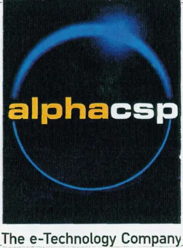 Alphacsp The E-Technology Company est une marque déposée par ALPHA CONSULTING SOFTWARE & PROCESS (ALPHA CSP)