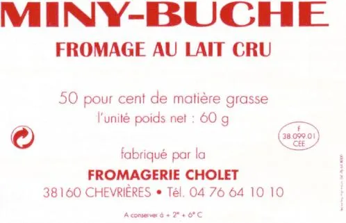 Miny-Buche est une marque déposée par ETS R CHOLET