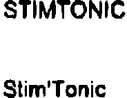 Stimtonic Stim Tonic est une marque déposée par NETLAB