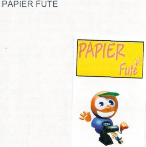Papier Fute est une marque déposée par MICROIDS (CLIC & GO)