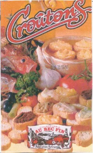 Croutons Conserverie Au Bec Fin est une marque déposée par C.B.F.