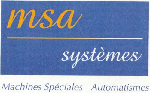 Msa Systemes Machines Speciales-Automatismes est une marque déposée par M.S.A.. SYSTEMES