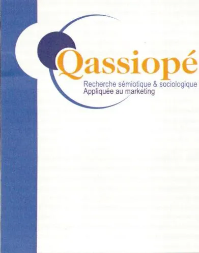 Qassiope Recherche Semiotique & Sociologique Appliquee Au Marketing est une marque déposée par QASSIOPE RECHERCHE SEMIO SOCIO APPLIQ