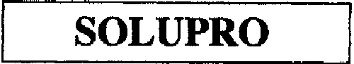Solupro est une marque déposée par DUPUY