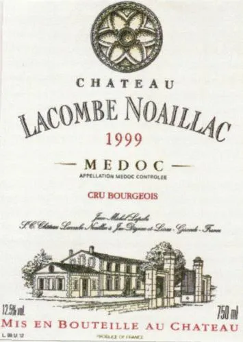 Chateau Lacombe Noaillac est une marque déposée par GFA DOMAINES DE LESTAGE