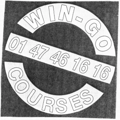 Win-Go Courses 01 47 46 16 16 est une marque déposée par WIN'GO