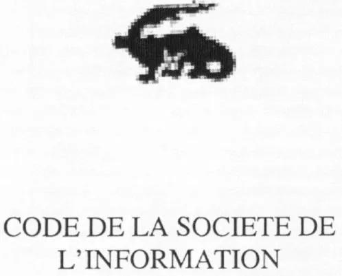 Code De La Societe De L'information est une marque déposée par GROUPE SERVEUR (LE SERVEUR ADMINISTRATIF)