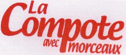 La Compote Avec Morceaux est une marque déposée par CHARLES & ALICE (CHARLES ET ALICE)