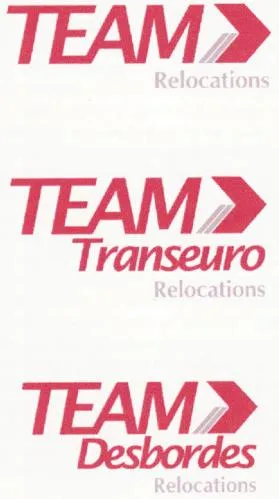 Team Relocations Team Transeuro Relocations Team Desbordes Relocations est une marque déposée par SIRVA SAS