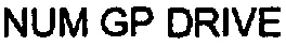 Num Gp Drive est une marque déposée par NUM SAS