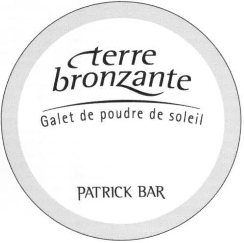 Terre Bronzante Galet De Poudre De Soleil Patrick Bar est une marque déposée par J.BAR (PATRICK BAR PROFESSIONNEL)