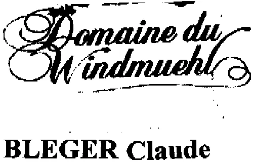 Domaine Du Windmuehl Bleger Claude est une marque déposée par EARL BLEGER CLAUDE