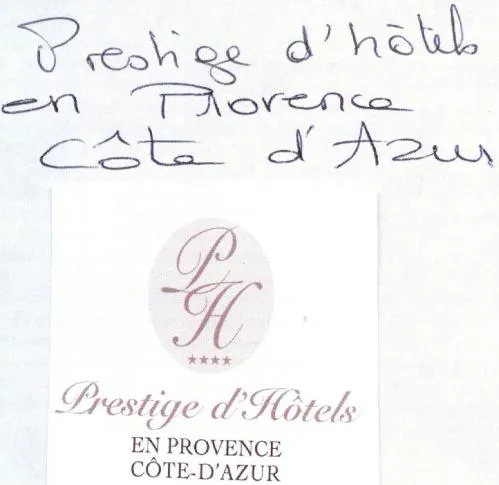 Prestige D'hôtels En Provence Côte D'azur Ph Prestige D'hôtels En Provence Côte-D'azur est une marque déposée par RESTHOLUX