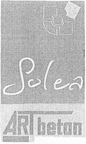 Solea Art Beton est une marque déposée par A D (RECUPERATION METAUX DU CENTRE)