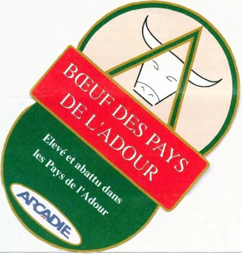 Boeuf Des Pays De L'adour Elevé Et Abattu Dans Les Pays De L'adour Arcadie est une marque déposée par ARCADIE SUD OUEST