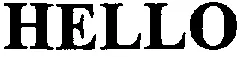 Hello est une marque déposée par HELLO SA
