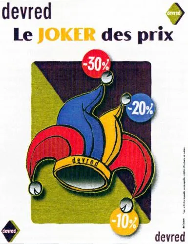 Devred Le Joker Des Prix est une marque déposée par DEVRED