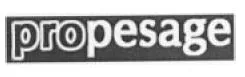 Propesage est une marque déposée par INDEX-INDUSTRIE (PROPESAGE - PRO-PESAGE - PROINDUSTRY - P)