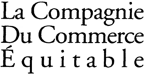 La Compagnie Du Commerce Équitable est une marque déposée par EVENT IT. (GROUPE ALTERNA)
