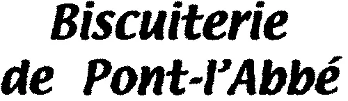 Biscuiterie De Pont-L'abbé est une marque déposée par BISCUITERIE DE PONT AVEN