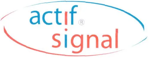 Actif Signal est une marque déposée par ACTIF SIGNAL (GK ENSEIGNE)