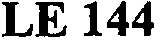 Le 144 est une marque déposée par LA 144 (PETROSSIAN RESTAURANT)