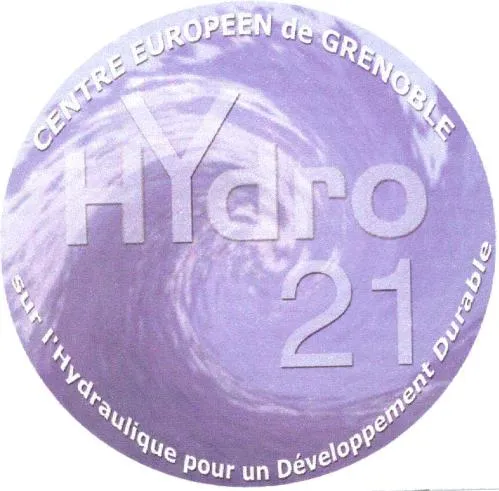 Centre Europeen De Grenoble Hydro 21 Sur L'hydraulique Pour Un Développement Durable est une marque déposée par GEG SOURCE D'ENERGIES