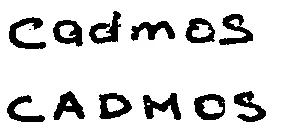 Cadmos Cadmos est une marque déposée par CADMOS