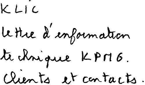 Klic Lettre D'information Technique Kpmg Clients Et Contacts est une marque déposée par KPMG