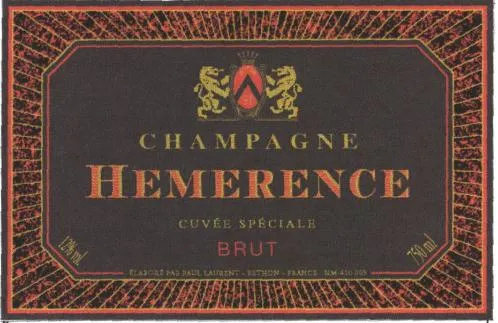 H Hemerence est une marque déposée par CHAMPAGNE PAUL LAURENT