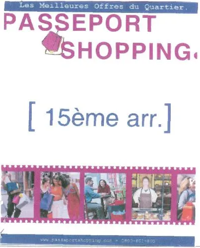 Passeport Shopping [15Ème Arr.] est une marque déposée par GLOBE DIFFUSION