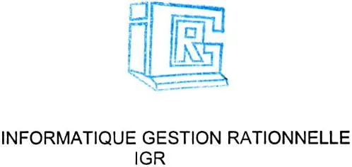 Informatique Gestion Rationnelle Igr est une marque déposée par INFORMATIQUE GESTION RATIONNELLE (IGR)