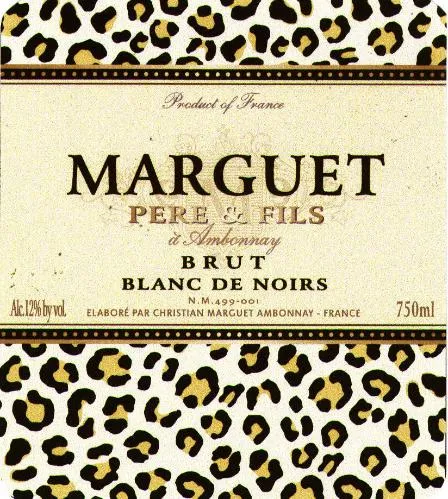 Produit Of France Marguet Pere & Fils Burt Blanc De Noirs est une marque déposée par LES SELECTIONS DE BENOIT