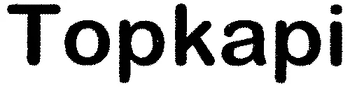 Topkapi est une marque déposée par AMC DEVELOPPEMENT