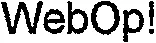 Webop! est une marque déposée par WEB OPERATOR (AGENCE WEBOPERATOR)