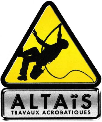 Altaïs Travaux Acrobatiques est une marque déposée par ALTAIS TRAVAUX D'ACCES DIFFICILE