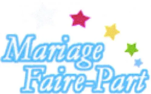 Mariage Faire-Part est une marque déposée par MON MARIAGE (TOUT POUR MON MARIAGE)